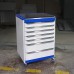 Тумба инструментальная напольная с выдвижными ящиками WS.31.6050.090-900